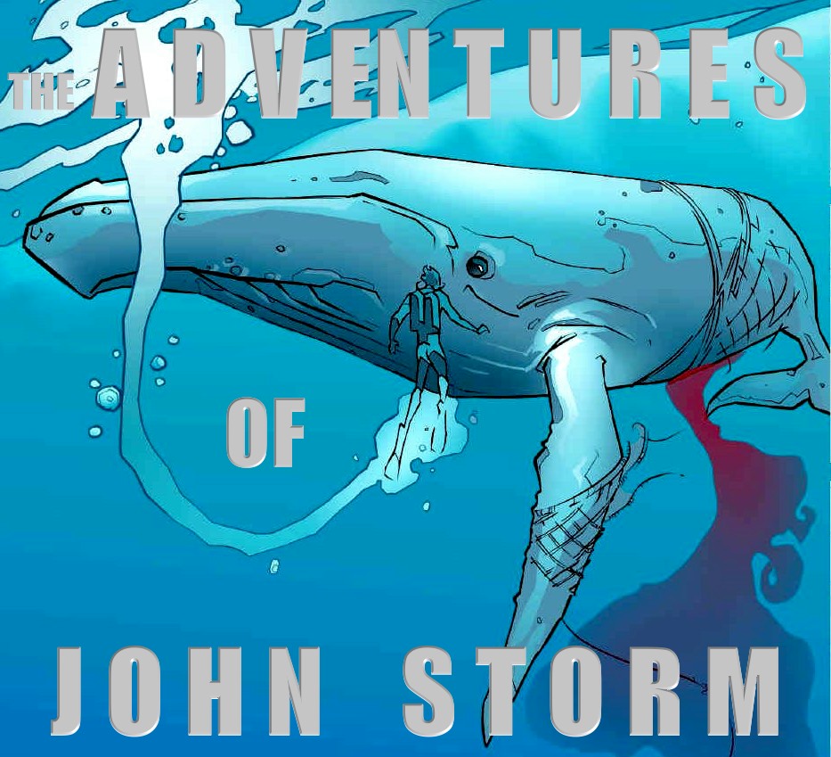John Storm rescues a wounded humpback whale